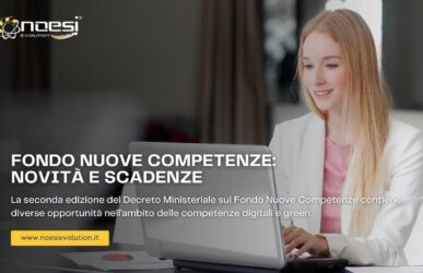 Fondo Nuove Competenze: novità e scadenze
