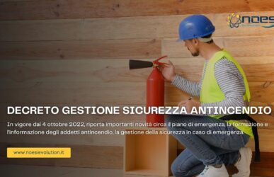 Decreto Gestione Sicurezza Antincendio