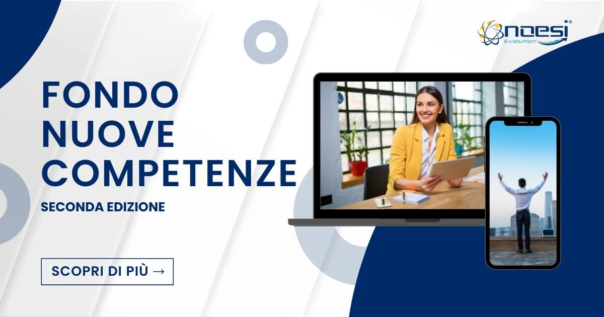 Fondo Nuove Competenze Noesi Evolution Formazione Personale aziende contributo a fondo perduto